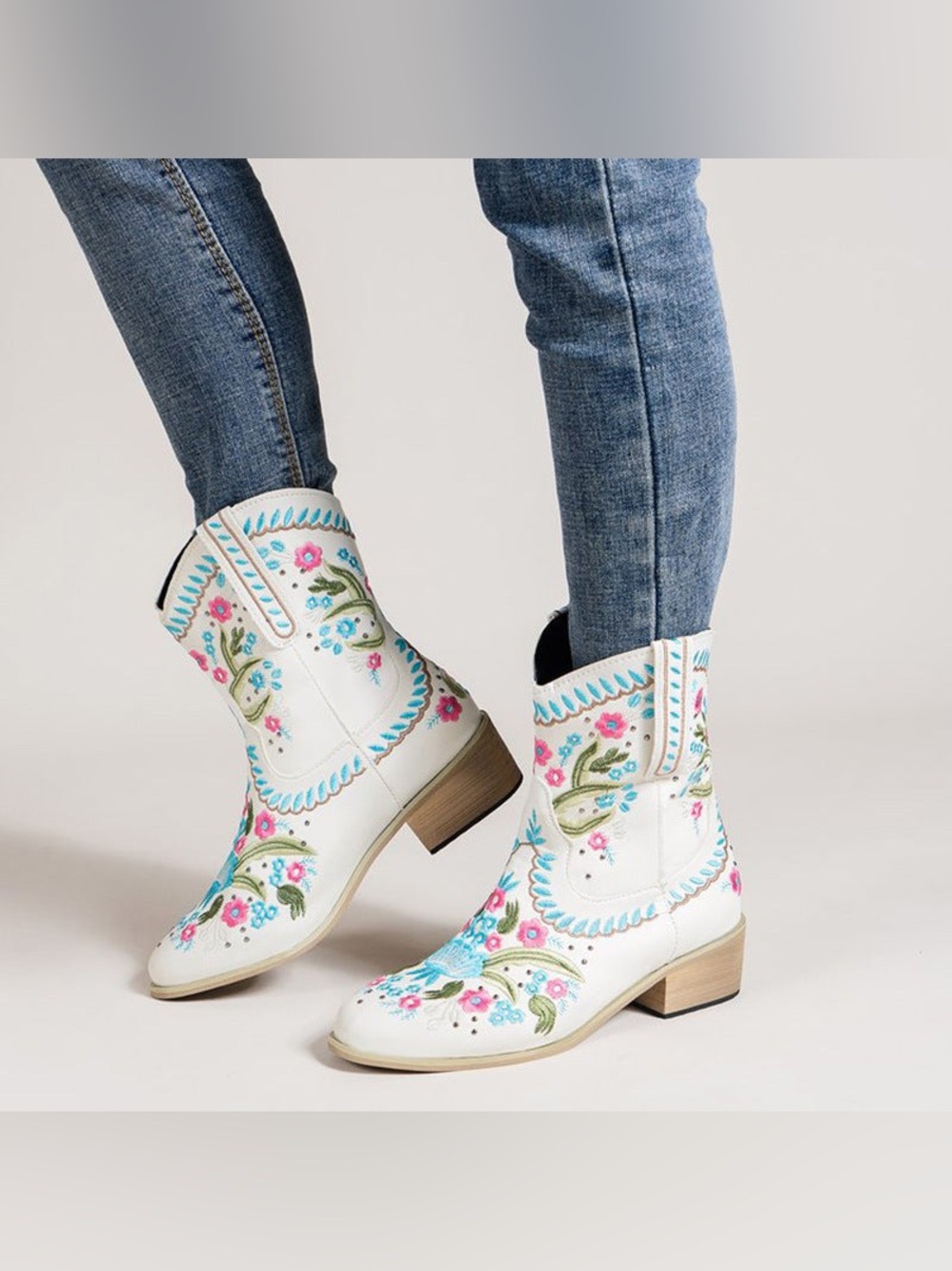 Embroidered Cowgirl Boots